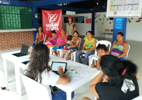 Bastion made possible additional funding for the Direct Cash program Mercy Corps is implementing in Colombia 